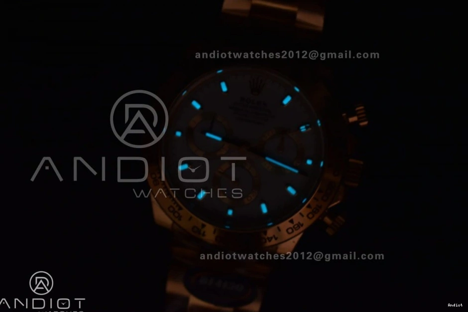 SA4130 White Dial Daytona BTF on Best Edition YG 1:1 Bracelet 116508 0205